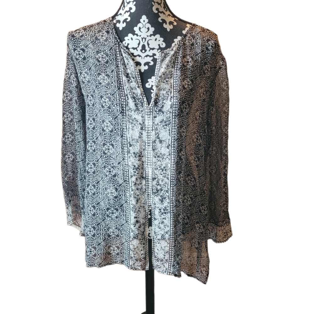 Chico's cover-up or blouse